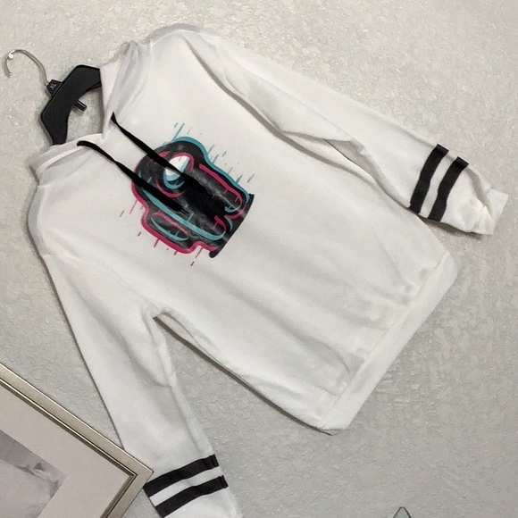 Tops - White women’s  hoodie